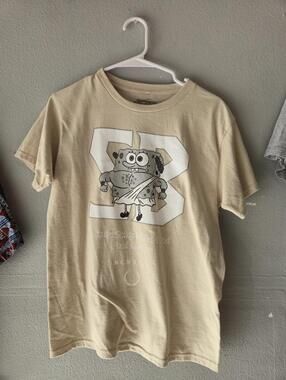 SpongeBob SquarePants Graphic T-Shirt Size 12/14 NEW